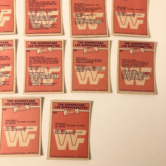 1985 WWF O Pee Chee Wrestling  Cards The Superstars Lot of 17 - Picture 11 of 14